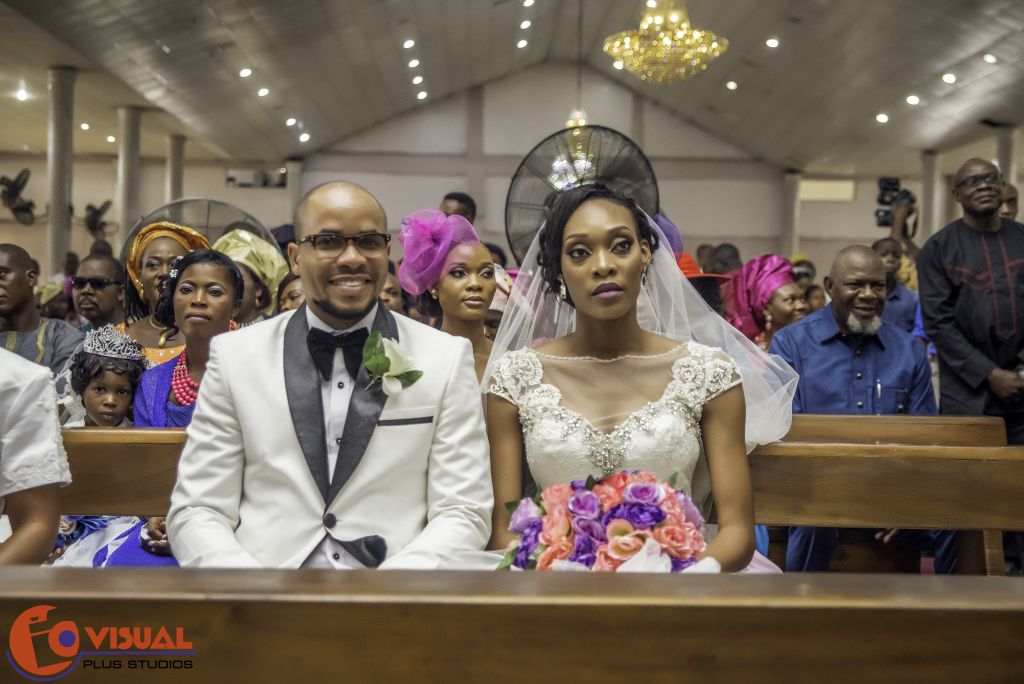 White Wedding Photos — photo 10 by Visual Plus Studios, Port Harcourt