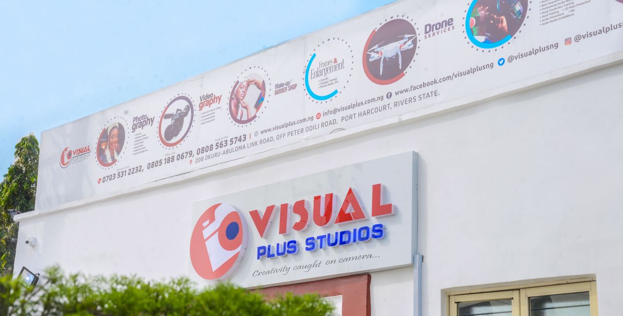 Visual Plus Studios office in Port Harcourt